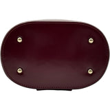 グッチ GUCCI バンブーハンドルミニバニティバッグ 828144 ボルドー ゴールド金具 パテント レディース ショルダーバッグ