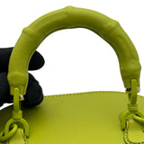 グッチ GUCCI バンブーハンドルミニバニティバッグ 828157 ライトグリーン ゴールド金具 カーフスキン レディース ショルダーバッグ