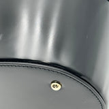 グッチ GUCCI バンブーハンドルミニバニティバッグ 828144 ブラック ゴールド金具 パテント レディース ショルダーバッグ