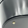 グッチ GUCCI バンブーハンドルミニバニティバッグ 828144 ブラック ゴールド金具 パテント レディース ショルダーバッグ
