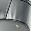 グッチ GUCCI バンブーハンドルミニバニティバッグ 828144 ブラック ゴールド金具 パテント レディース ショルダーバッグ