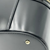 グッチ GUCCI バンブーハンドルミニバニティバッグ 828144 ブラック ゴールド金具 パテント レディース ショルダーバッグ