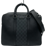 グッチ GUCCI GGスプリームミディアムブリーフケース 795461 ブラック GGスプリーム/レザー メンズ ブリーフケース