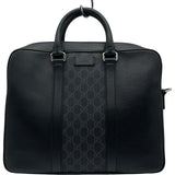 グッチ GUCCI GGスプリームミディアムブリーフケース 795461 ブラック GGスプリーム/レザー メンズ ブリーフケース