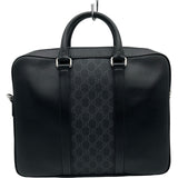 グッチ GUCCI GGスプリームミディアムブリーフケース 795461 ブラック GGスプリーム/レザー メンズ ブリーフケース