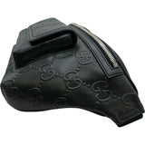 グッチ GUCCI GGエンボスベルトバッグ 645093 ブラック GGエンボス メンズ ボディバッグ