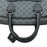 グッチ GUCCI エンブレムミディアムブリーフケース 821149 ブラック GGスプリーム メンズ ブリーフケース