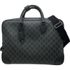 グッチ GUCCI エンブレムミディアムブリーフケース 821149 ブラック GGスプリーム メンズ ブリーフケース