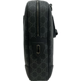 グッチ GUCCI エンブレムミディアムブリーフケース 821149 ブラック GGスプリーム メンズ ブリーフケース