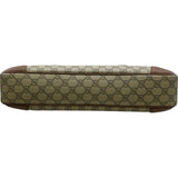 グッチ GUCCI GGエンブレムミディアムブリーフケース 821149 ブラウン GGスプリーム メンズ ブリーフケース