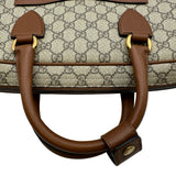 グッチ GUCCI GGエンブレムミディアムブリーフケース 821149 ブラウン GGスプリーム メンズ ブリーフケース