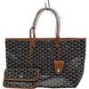 ゴヤール GOYARD サンルイPM ブラック/ブラウン ゴヤールディンキャンバス ユニセックス トートバッグ