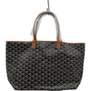 ゴヤール GOYARD サンルイPM ブラック/ブラウン ゴヤールディンキャンバス ユニセックス トートバッグ