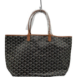 ゴヤール GOYARD サンルイPM ブラック/ブラウン ゴヤールディンキャンバス ユニセックス トートバッグ
