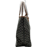 ゴヤール GOYARD サンルイPM ブラック/ブラウン ゴヤールディンキャンバス ユニセックス トートバッグ