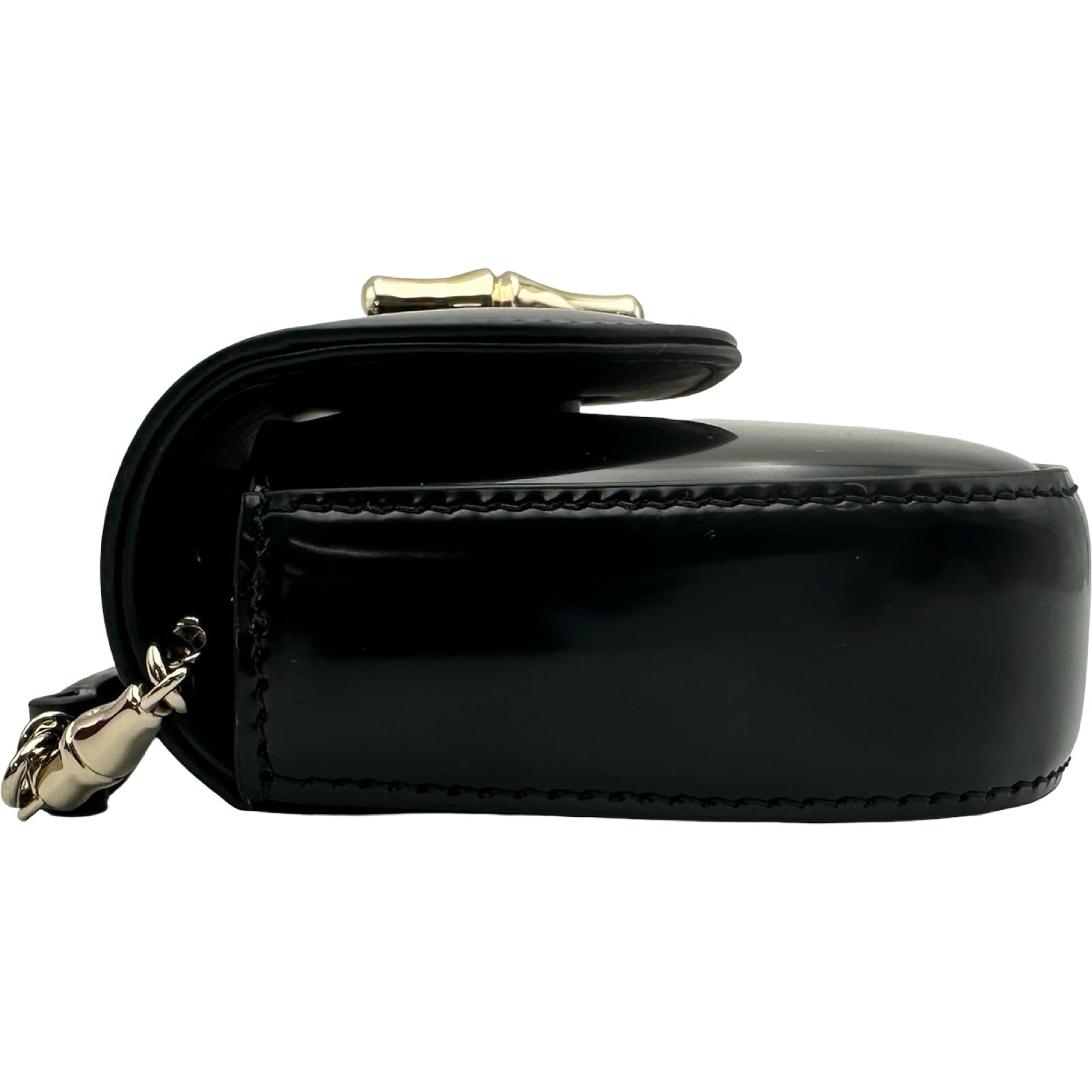 グッチ バッグ バンブー ショルダー ハンド 2WAY レザー 黒　GUCCI グッチ GUCCI バンブーナイトバッグ 830704 ブラック レザー