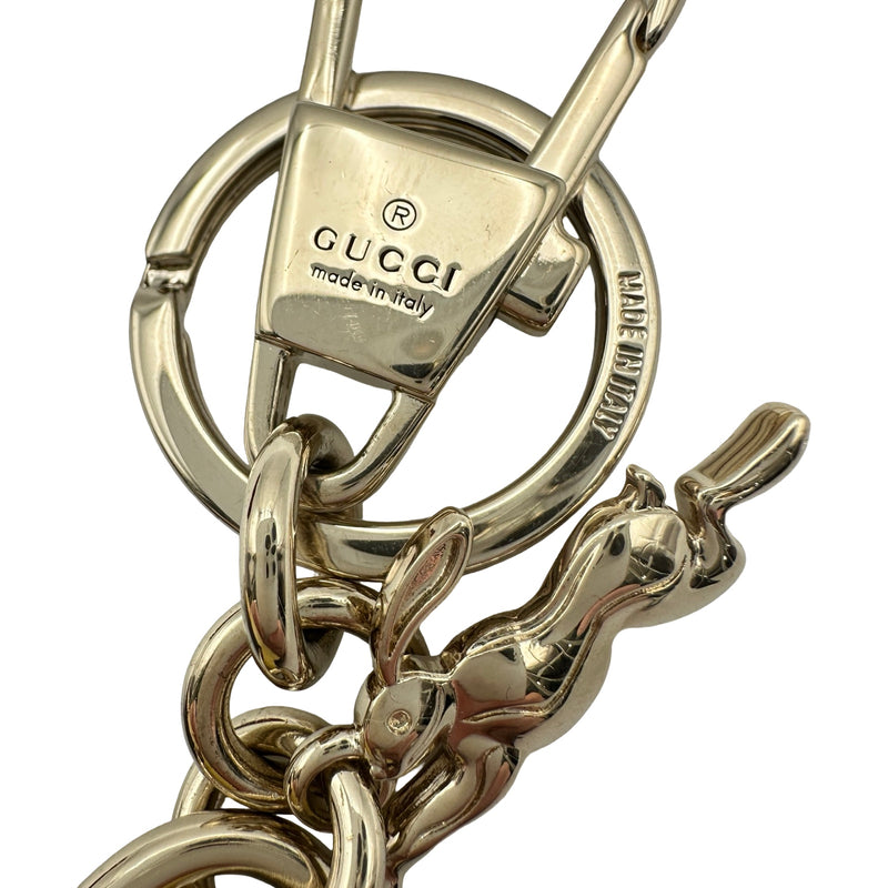 良品　GUCCI グッチ GGスプリーム　プードルキーホルダー バッグチャーム グッチ GUCCI ドッグ キーリング チャーム マルチカラー GGスプリーム