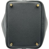 エルメス HERMES ピコタンロックPM G刻印 ブラック ゴールド金具 トリヨン レディース ハンドバッグ