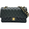 シャネル CHANEL マトラッセ25 A01112 31番台 ブラック ゴールド金具 キャビアスキン レディース ショルダーバッグ