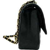 シャネル CHANEL マトラッセ25 A01112 31番台 ブラック ゴールド金具 キャビアスキン レディース ショルダーバッグ