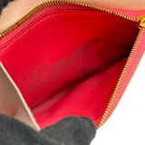 ルイ・ヴィトン LOUIS VUITTON ヴェルティカルコンパクトウォレット M82461 ピンク トリヨン レディース 二つ折り財布