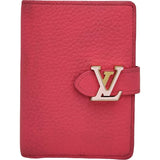 ルイ・ヴィトン LOUIS VUITTON ヴェルティカルコンパクトウォレット M82461 ピンク トリヨン レディース 二つ折り財布