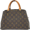 ルイ・ヴィトン LOUIS VUITTON モンテーニュBB M41055 ブラウン モノグラムキャンバス レディース ショルダーバッグ