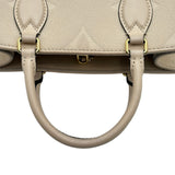 ルイ・ヴィトン LOUIS VUITTON オンザゴーPM M46569 アイボリー モノグラムアンプラント レディース ショルダーバッグ