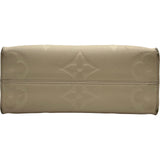 ルイ・ヴィトン LOUIS VUITTON オンザゴーPM M46569 アイボリー モノグラムアンプラント レディース ショルダーバッグ