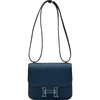 エルメス HERMES コンスタンス3ミニ Y刻印 ディープブルー ラッカー/シルバー金具 エプソン レディース ショルダーバッグ