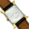 エルメス HERMES Hウォッチ HH1.201 ホワイト ゴールドプレーテッド/ステンレススチール クオーツ レディース 腕時計