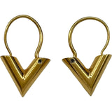 ルイ・ヴィトン LOUIS VUITTON ピアス・エッセンシャルV ゴールド メタル アクセサリー