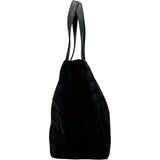 シャネル CHANEL ニュートラベルライントートMM A15991 12番台 ブラック ゴールド金具 ナイロンジャガード レディース トートバッグ