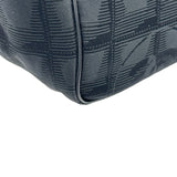 シャネル CHANEL ニュートラベルライントートMM A15991 12番台 ブラック ゴールド金具 ナイロンジャガード レディース トートバッグ