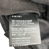 AMIRI MX1 カモフラージュダメージカーゴパンツ ブラック コットン メンズ カーゴパンツ