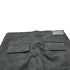 AMIRI MX1 カモフラージュダメージカーゴパンツ ブラック コットン メンズ カーゴパンツ