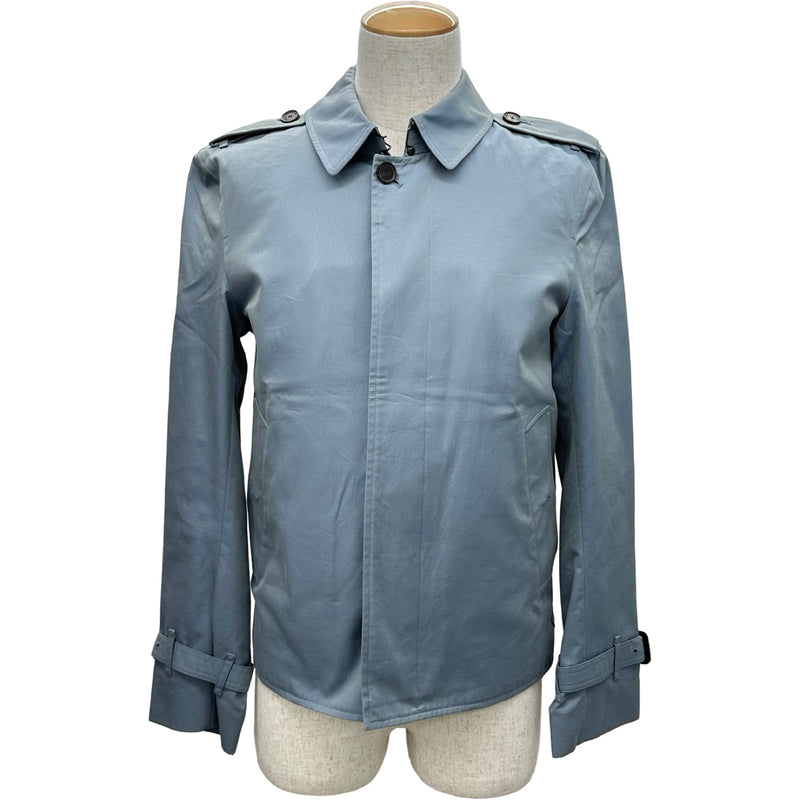 希少色　BURBERRY LONDON ステンカラーコート ショート　水色　L バーバリーロンドン BURBERRY LONDON ショートトレンチコート 3858347