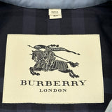 バーバリーロンドン BURBERRY LONDON ショートトレンチコート 3858347 ブルー コットン メンズ トレンチコート