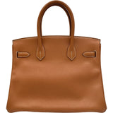 エルメス HERMES バーキン30 D刻印 ゴールド ゴールド金具 エバーカラー レディース ハンドバッグ