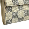 ルイ・ヴィトン LOUIS VUITTON ポルトフォイユ・サラ N61735 アイボリー アズール ユニセックス 長財布