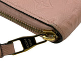 ルイ・ヴィトン LOUIS VUITTON ジッピーウォレット M64090 ローズプードル モノグラム・アンプラント レディース 長財布