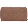 ルイ・ヴィトン LOUIS VUITTON ジッピーウォレット M64090 ローズプードル モノグラム・アンプラント レディース 長財布