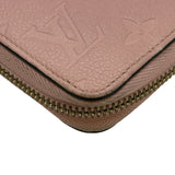 ルイ・ヴィトン LOUIS VUITTON ジッピーウォレット M64090 ローズプードル モノグラム・アンプラント レディース 長財布