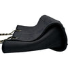 シャネル CHANEL ドーヴィルMM A67001 30番台 ネイビー ミックスファイバー/レザー レディース トートバッグ