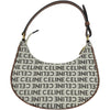 セリーヌ CELINE アヴァ アイボリー系/ブラウン ゴールド金具 キャンバス/レザー レディース ハンドバッグ