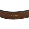 セリーヌ CELINE アヴァ アイボリー系/ブラウン ゴールド金具 キャンバス/レザー レディース ハンドバッグ