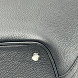 エルメス HERMES ピコタンロックPM G刻印 ブラック シルバー金具 トリヨン レディース ハンドバッグ