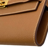 エルメス HERMES ケリートゥーゴー U刻印 ゴールド ゴールド金具 エプソン レディース ショルダーバッグ
