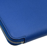 エルメス HERMES アザップロング Z刻印 ブルーフランス エプソン レディース 長財布