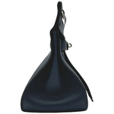 エルメス HERMES ジプシエール34 □Q刻印 ブルーオブスキュール/ブルードブリュス シルバー金具 トリヨン レディース ショルダーバッグ